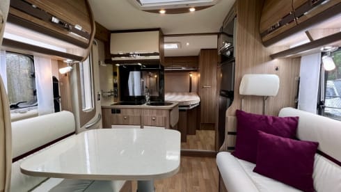 3 berth Motorhome Rapido 640