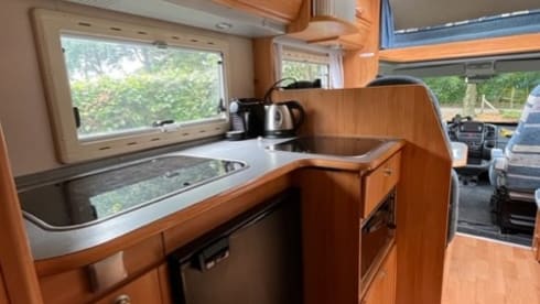 6p Adria Mobil alcove from 2005