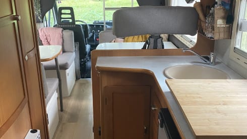 Billie – full freedom family camper, Fiat alcove from 2002