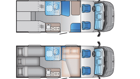 vanaf  juni 2021 – New motorhome: The Sun Living S 70 SL Travel Star Edition