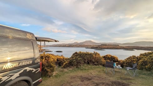 Highlander – Insurance inc ultimate Vw camper from Edinburgh Airport Insurance Included