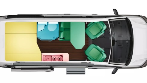 VW California Grand 600 – 4p Volkswagen bus uit 2022