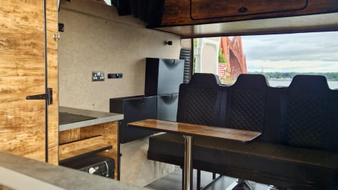 Stag – OFF-GRID 2 berth Shower Kitchen Heating - bedding included - Campervan 2016
