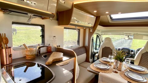 The Hilton – Looking for a Five Star hotel on wheels?? 