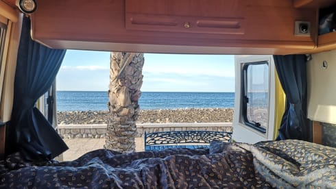 Cozy and convenient bus to travel through Europe