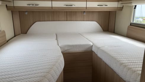 Burstner Travel Van, luxury 2 person camper