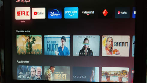 Fleurette – 4 p. Citroën from 2009 with google TV chromecast, mifi router