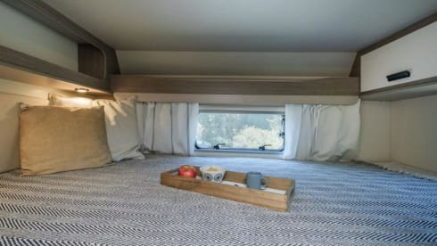 RIMOR DYNAMIC 35 FANTASTIC COMFORTABLE AND SAFE OVERCAB CAMPER