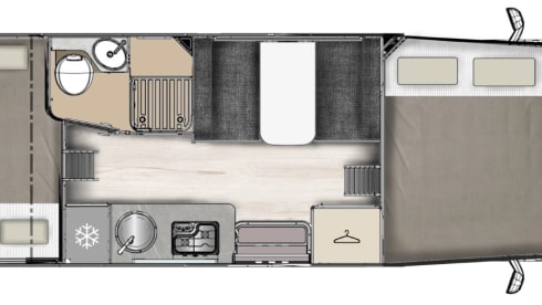 Glamys - 320 Ford – MCLOUIS GLAMYS 226 Ford with automatic transmission