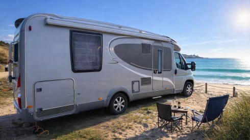 Burney  – 4 berth Bürstner semi-integrated from 2012