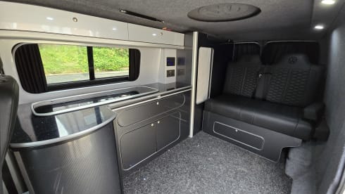 4 berth Volkswagen campervan from 2018