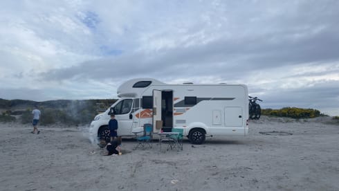 6 berth Fiat alcove from 2020