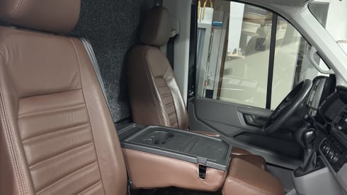 Crafter Zwart – 3p Volkswagen bus uit 2020