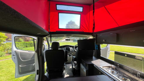 Calipso – 2 berth vauxhall Vivaro campervan  2013