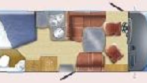 Let op!!! Prijs is inclusief dagverzekering goboony! – Beautiful camper for rent! With a fixed bed and fully furnished!