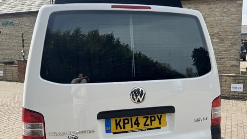 4 berth Volkswagen campervan from 2014