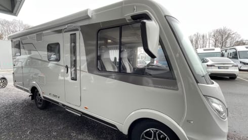 Nieuwe hymer exsis-I 580! 
