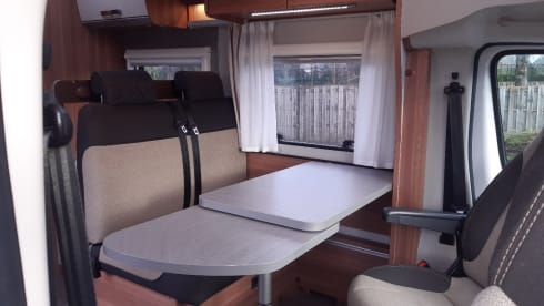Fully furnished 4p Weinsberg 2019, length beds