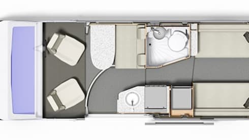 Platinum Camper – 2 adult 1 child Lux Camper Eldiss CV40 ltd edition