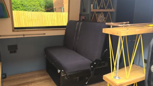 Guinevere – 4 berth Mercedes-Benz bus + Extras