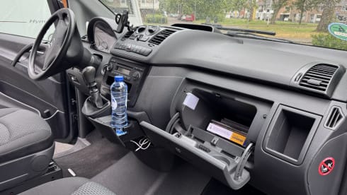 2-person Mercedes-Benz Vito camper van from 2011