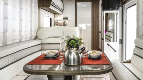 Serenity – 4 berth Roller Team semi-integrated from 2025