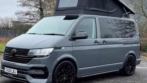 4 berth Volkswagen campervan from 2020