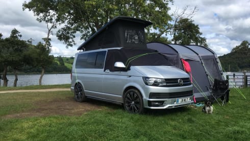 4 berth VW transporter campervan from 2016