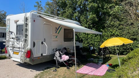 knaus v – 6p Fiat alcove uit 2001