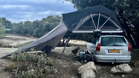 Space star – 3p. Roof tent, off to the stars!