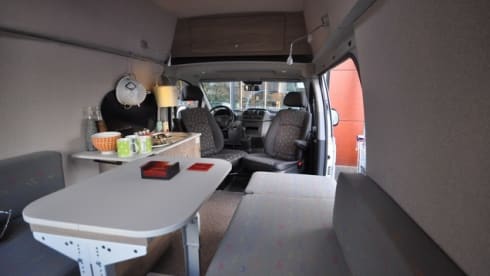 Type 3B – Tough Mercedes Vito with a big bed