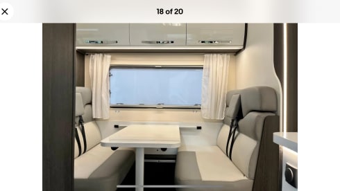 Roller Team – 6 berth Roller Team alcove from 2022