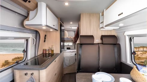 4 berth Weinsberg carabus campervan 