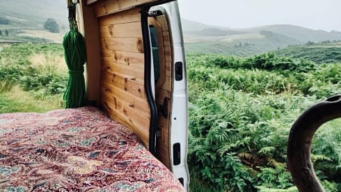 Little Nics  – 2 Berth Solar powered cozy campervan with awning 