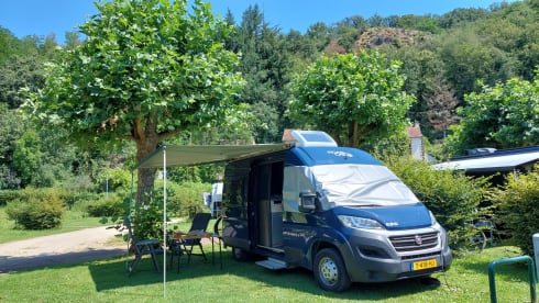 Compact, compleet en klaar voor avontuur – 2p Pössl Road Camp 540 (Fiat Ducato) from 2019