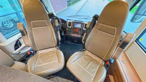 Luxury Family Carthago integrated motorhome from 2020 - 4 persons