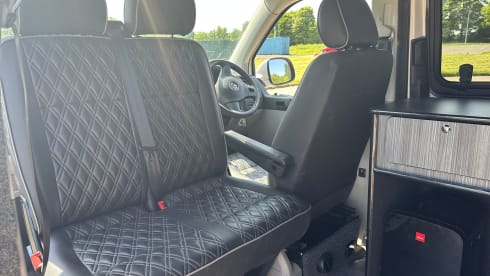 Ron – Stay classy in "Ron" the VW 4 berth Campervan