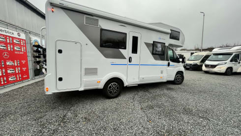 A70 DK – Wohnmobil SunLiving A70 DK Alkoven #Familienurlaub