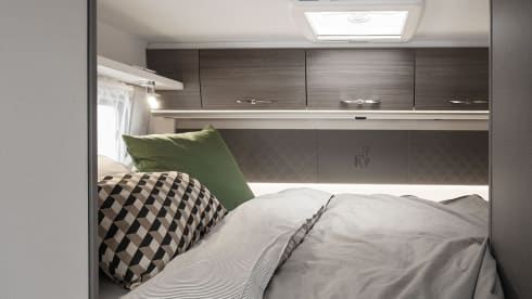 A7300DB – Etrusco 6 berth 5 seatbelts 2021. Automatic. 5G Internet. TV. Solar Panels.