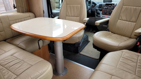 A nice camper for a nice tour with just the two of you,