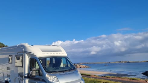 Harris – Cosy and Modern 4 Berth Motorhome Who Lives in St Andrews, Scotland