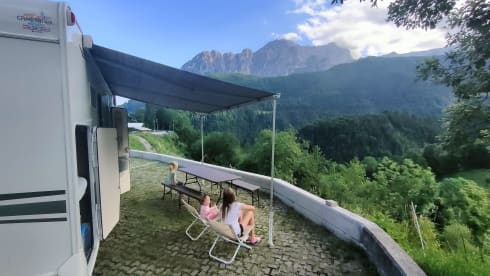 Coraggio – Fresh Courage for 7 people ideal for a free stop
