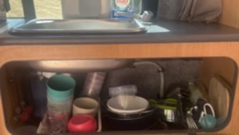 Volkswagen campervan met 4 slaapplaatsen uit 2005