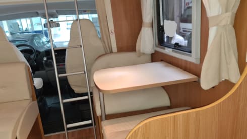 6-sitziger Fiat Alkoven aus dem Jahr 2010