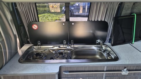 Big Blue – 2 berth Volkswagen campervan from 2010