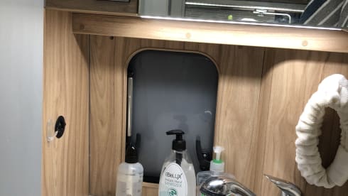 The Van – 4 berth Hymer campervan from 2018