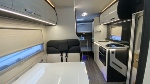 Roller-Team-Nische mit 6 Schlafplätzen ab 2022