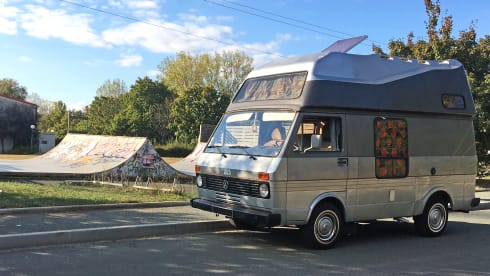 Totorro – Isola di Oléron: Vw Lt 28 resa affidabile e allestita di origine Elsi Aigle Diesel 6p