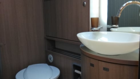 luxurious mobile home integral Bûrstner