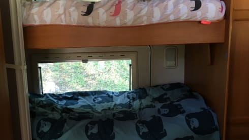 Spacious cozy family camper